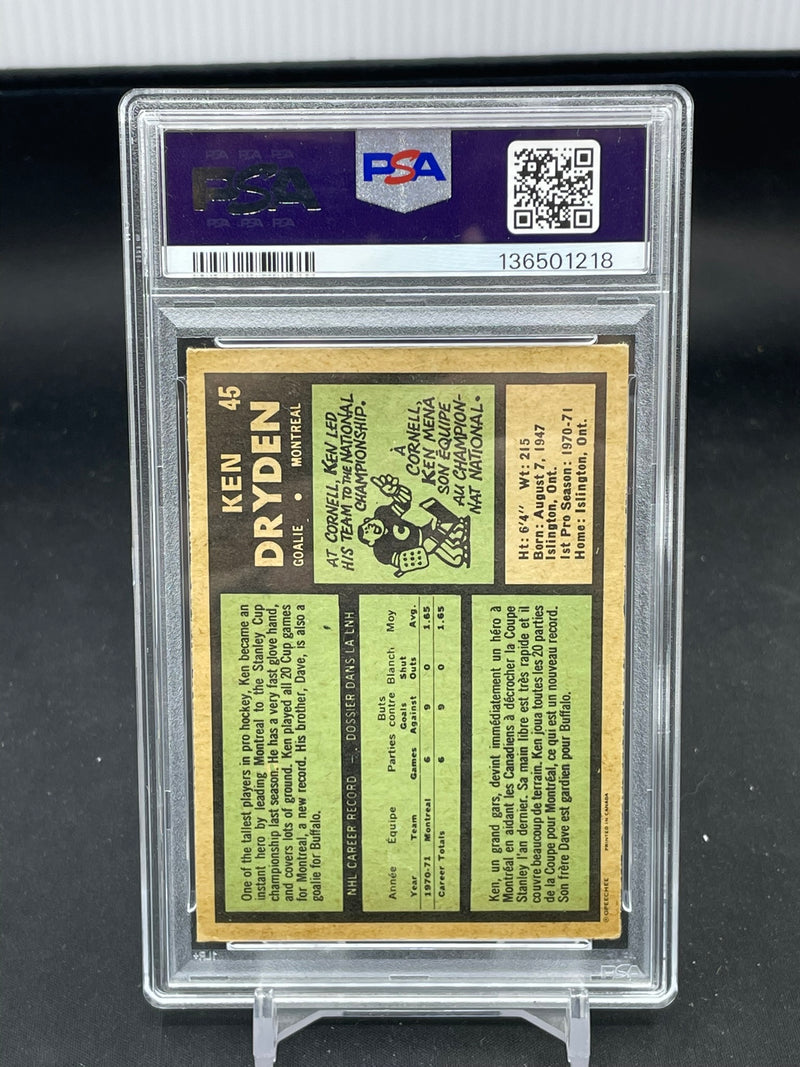 1971 O-PEE-CHEE - K. DRYDEN -