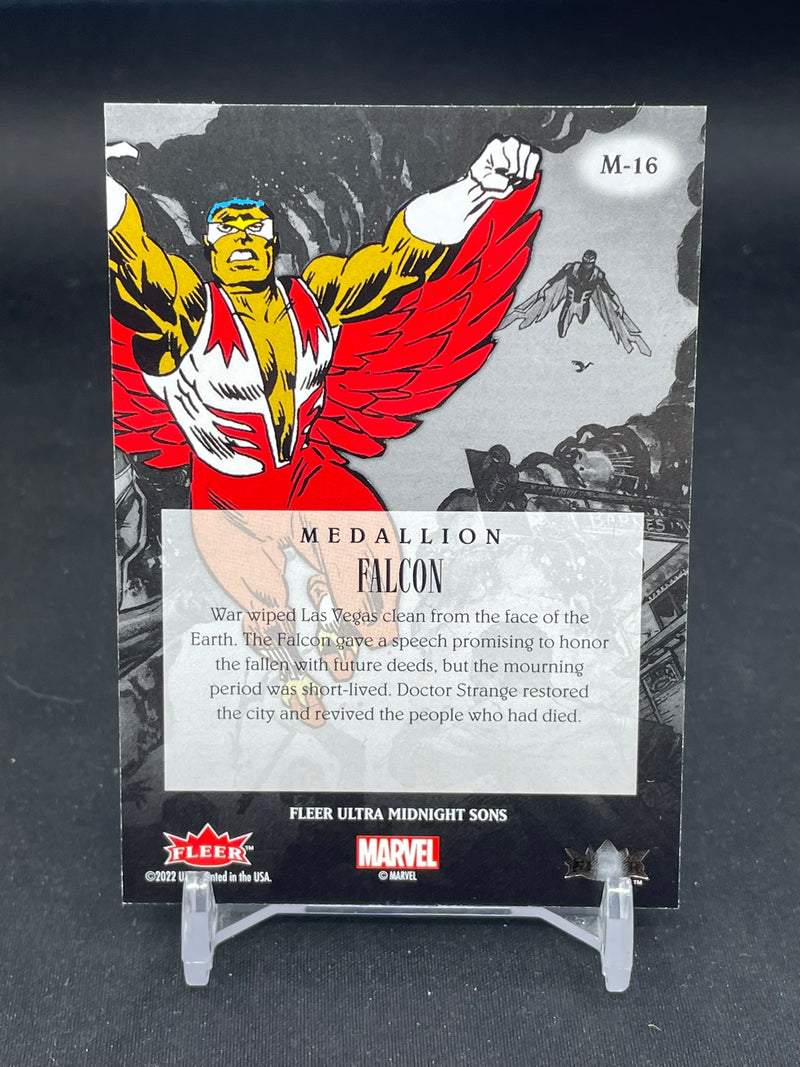 2023 UPPER DECK FLEER ULTRA MIDNIGHT SONS - MEDALLION - FALCON -