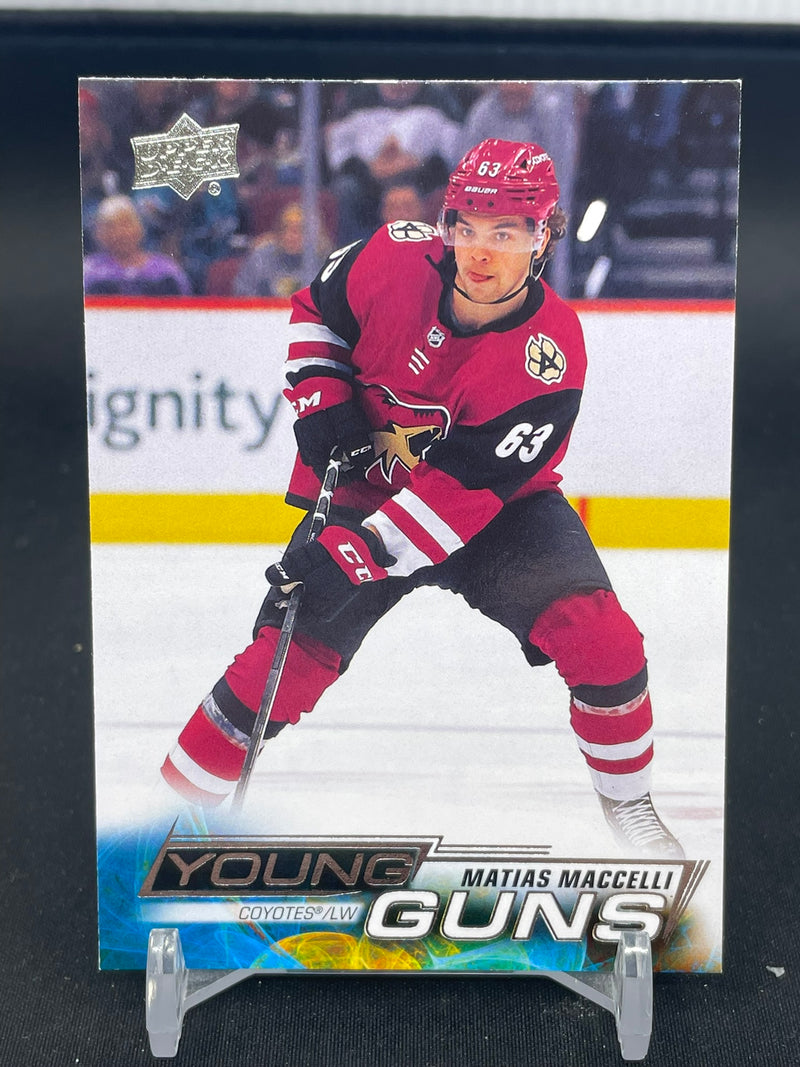 2022 UPPER DECK SERIES ONE - YOUNG GUNS - M. MACCELLI -