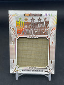 2021 LEAF POP CENTURY - SUPERSTAR SWATCHES - ANTONIO BANDERAS - #SS-03 - #'D/80 - RELIC