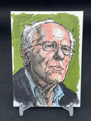 2016 THE DECISIONS - SKETCH CARD - BERNIE SANDERS - ONE OF ONE