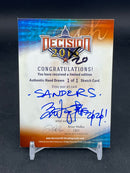 2016 THE DECISIONS - SKETCH CARD - BERNIE SANDERS - ONE OF ONE