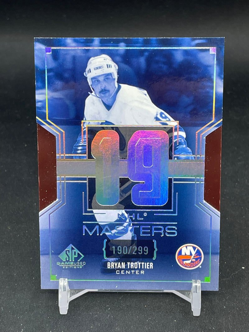 2025 UPPER DECK SP GAME USED - NHL MASTERS - B. TROTTIER - #NM-84 - #'D/299