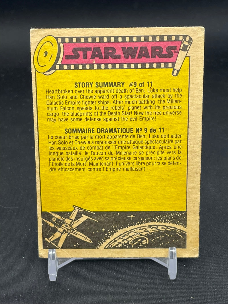 1977 TOPPS STAR WARS - A DESPERATE MOMENT FOR BEN -