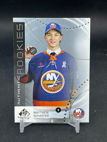 2025 UPPER DECK SP GAME USED - AUTHENTIC ROOKIES - M. SCHAEFER - #AR-MS - RC