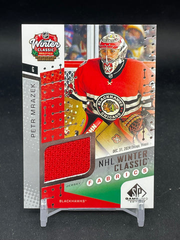 2025 UPPER DECK SP GAME USED - NHL WINTER CLASSIC - P. MRAZEK - #WCF-13 - RELIC