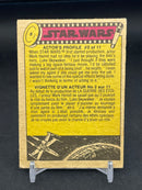1977 O-PEE-CHEE STAR WARS - R2-D2 ON REBEL STARSHIP -