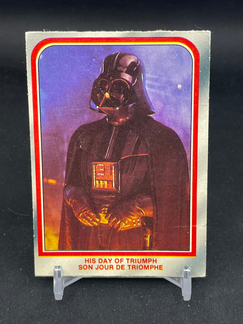 1980 O-PEE-CHEE STAR WARS THE EMPIRE STRIKES BACK - HIS DAY OF TRIUMPH -