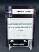 2021 TOPPS STAR WARS GALAXY - LEAP OF FAITH -