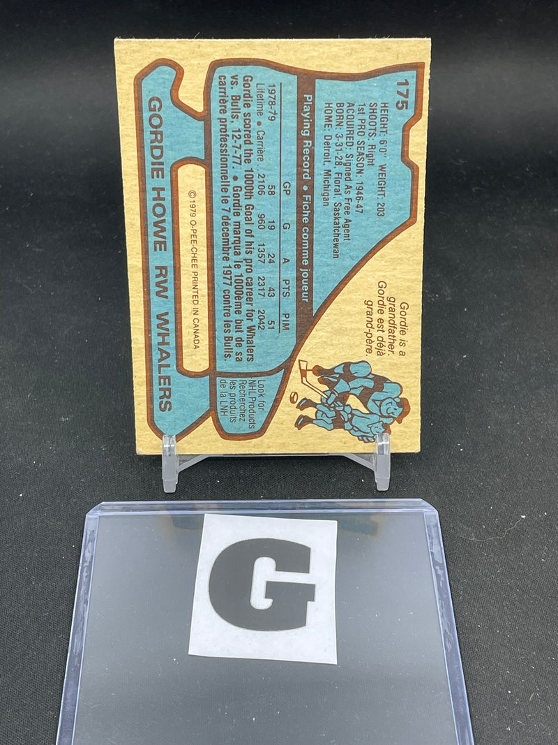 1979 O-PEE-CHEE - G. HOWE -