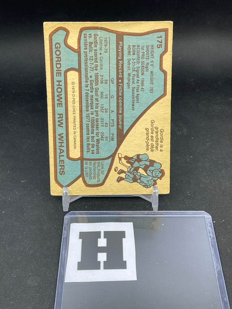 1979 O-PEE-CHEE - G. HOWE -
