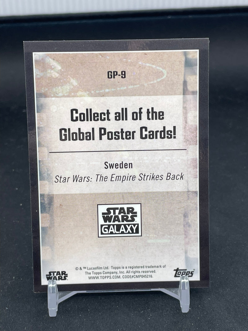 2021 TOPPS STAR WARS GALAXY - GLOBAL POSTER - SELECT YOUR CARD