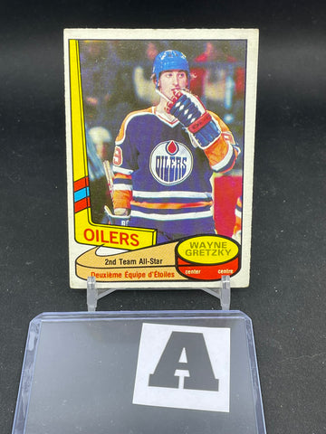 1980 O-PEE-CHEE - 2ND TEAM ALL-STAR - W. GRETZKY - #87