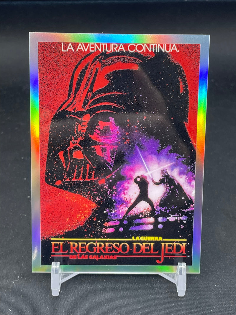 2021 TOPPS STAR WARS GALAXY - GLOBAL POSTER - SELECT YOUR CARD