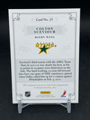 2012 PANINI DOMINION - C. SCEVIOUR - #25 - #'D/10 - RELIC