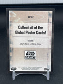 2021 TOPPS STAR WARS GALAXY - GLOBAL POSTER - SELECT YOUR CARD