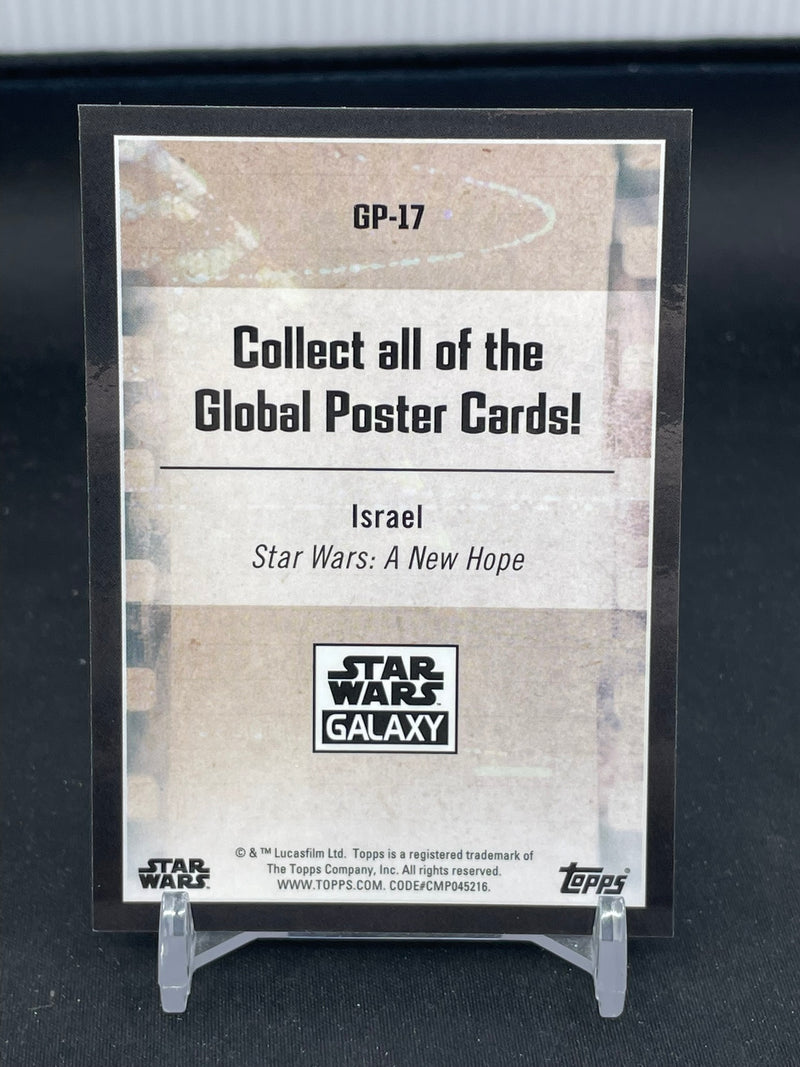 2021 TOPPS STAR WARS GALAXY - GLOBAL POSTER - SELECT YOUR CARD