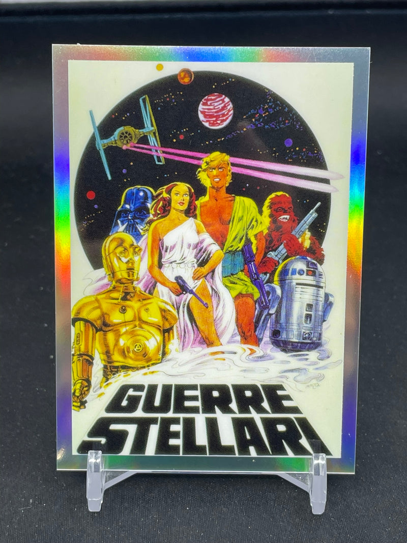 2021 TOPPS STAR WARS GALAXY - GLOBAL POSTER - SELECT YOUR CARD