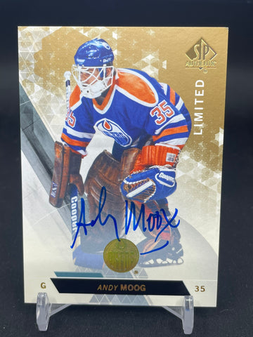 2013 UPPER DECK SP AUTHENTIC - LIMITED AUTO - A. MOOG - #55 - AUTOGRAPH