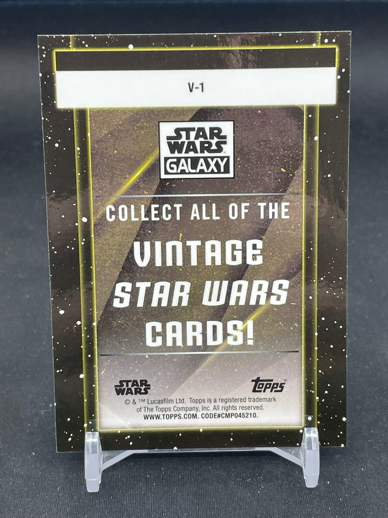 2021 TOPPS STAR WARS GALAXY - VINTAGE STAR CARDS CARDS - SELECT YOUR CARD