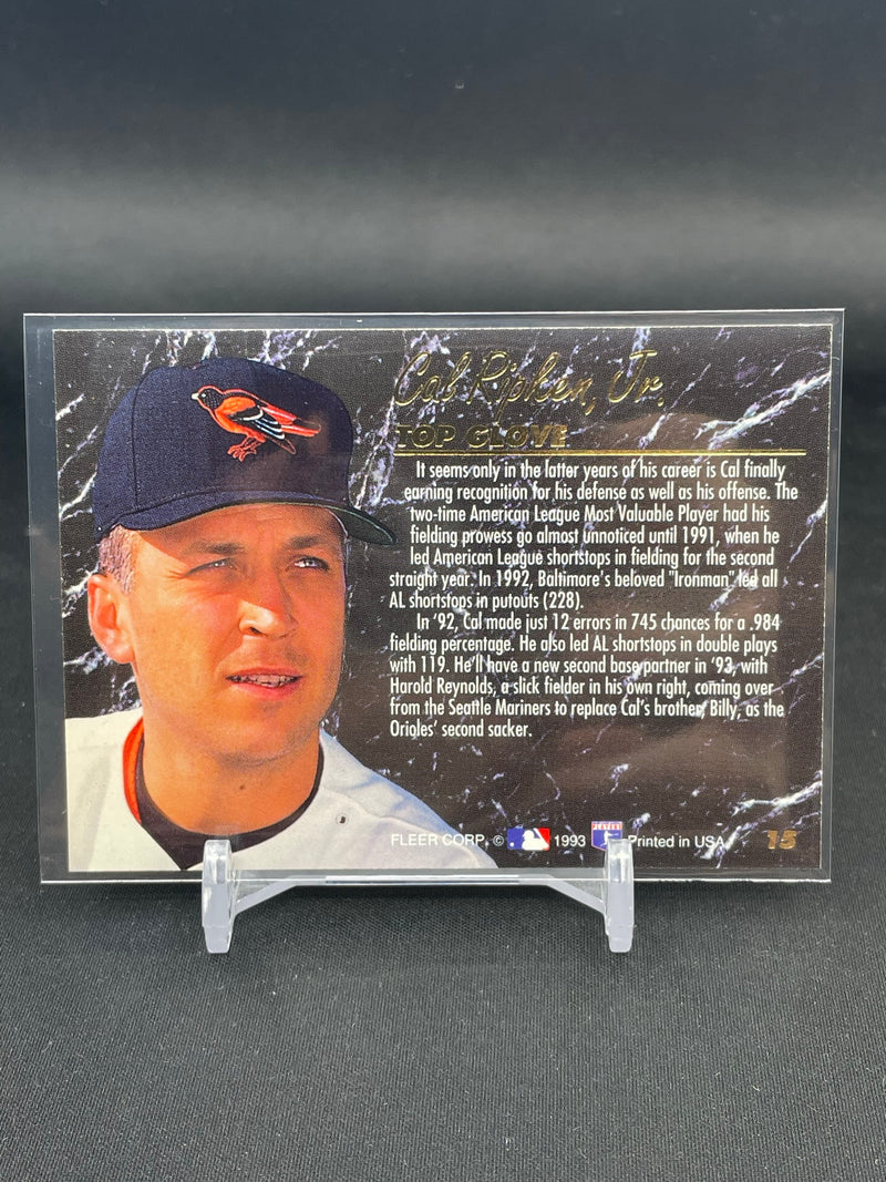 1993 FLEER ULTRA - TOP GLOVE - C. RIPKEN -