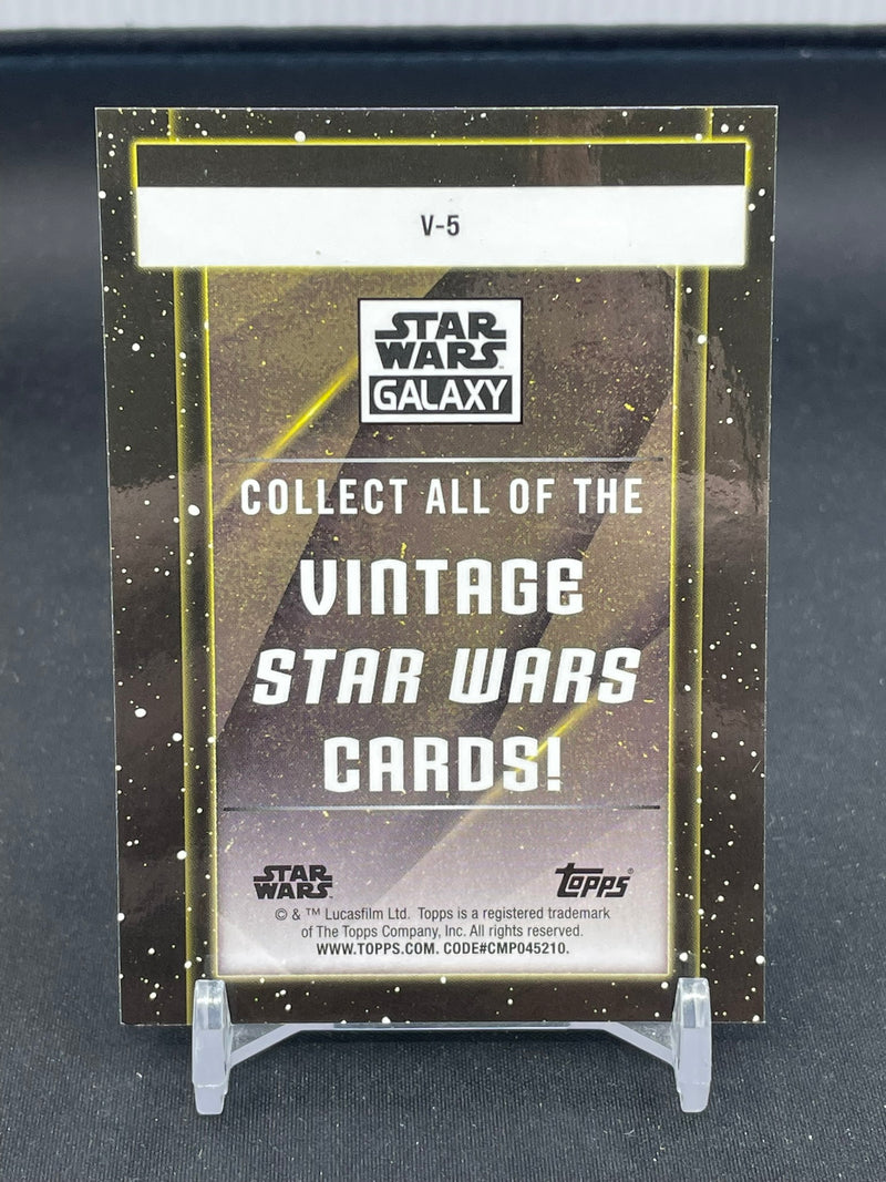 2021 TOPPS STAR WARS GALAXY - VINTAGE STAR CARDS CARDS - SELECT YOUR CARD