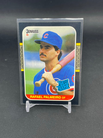 1986 DONRUSS - RATED ROOKIE - R. PALMEIRO - #43 - RC