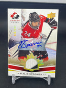 2014 UPPER DECK TEAM CANADA - N. SPOONER - #204 - #'D/199 - RELIC - AUTOGRAPH