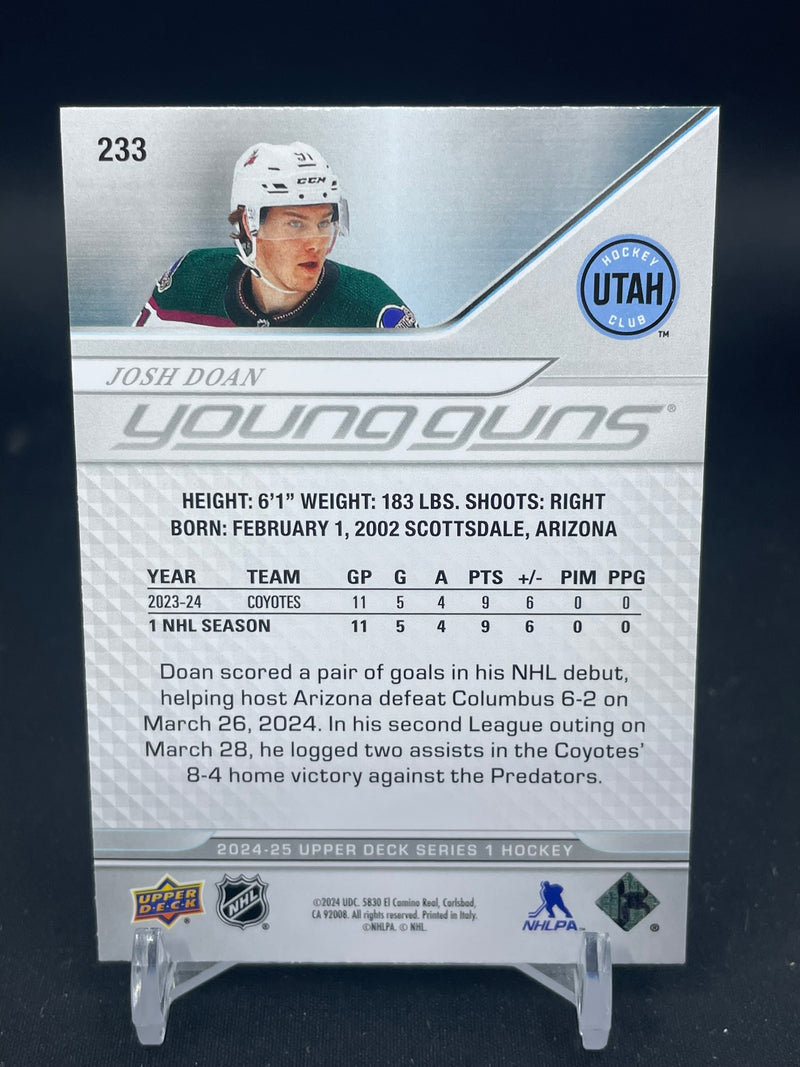 2024 UPPER DECK SERIES ONE - YOUNG GUNS - J. DOAN -