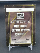 2021 TOPPS STAR WARS GALAXY - VINTAGE STAR CARDS CARDS - SELECT YOUR CARD