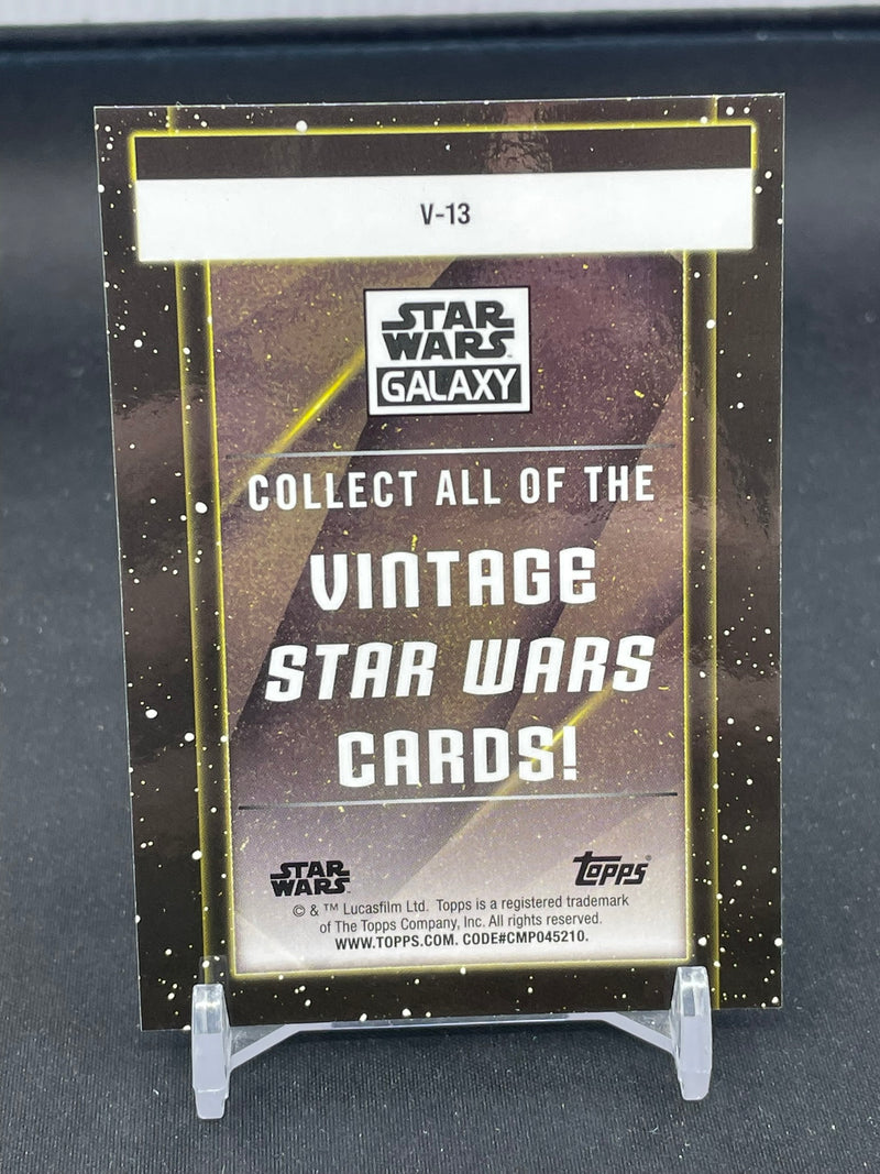 2021 TOPPS STAR WARS GALAXY - VINTAGE STAR CARDS CARDS - SELECT YOUR CARD