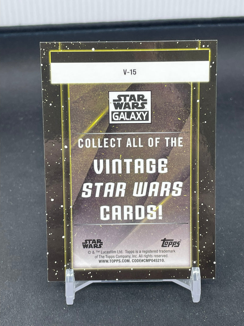 2021 TOPPS STAR WARS GALAXY - VINTAGE STAR CARDS CARDS - SELECT YOUR CARD