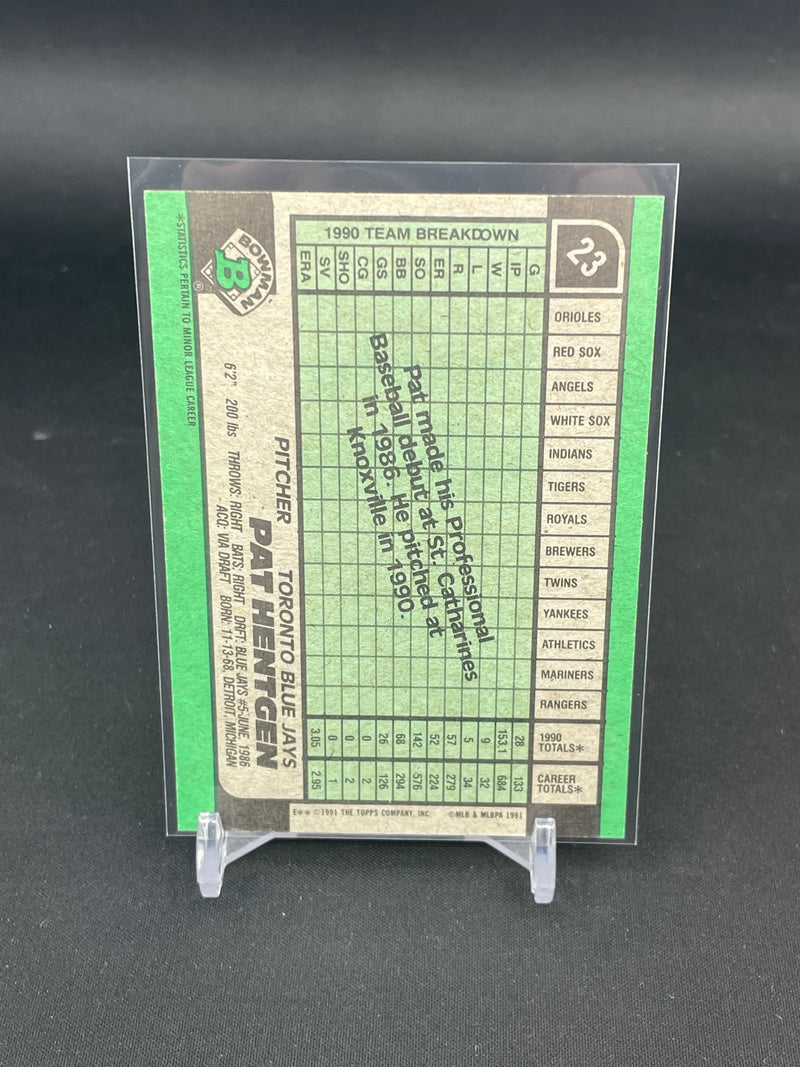 1991 BOWMAN - P. HENTGEN -
