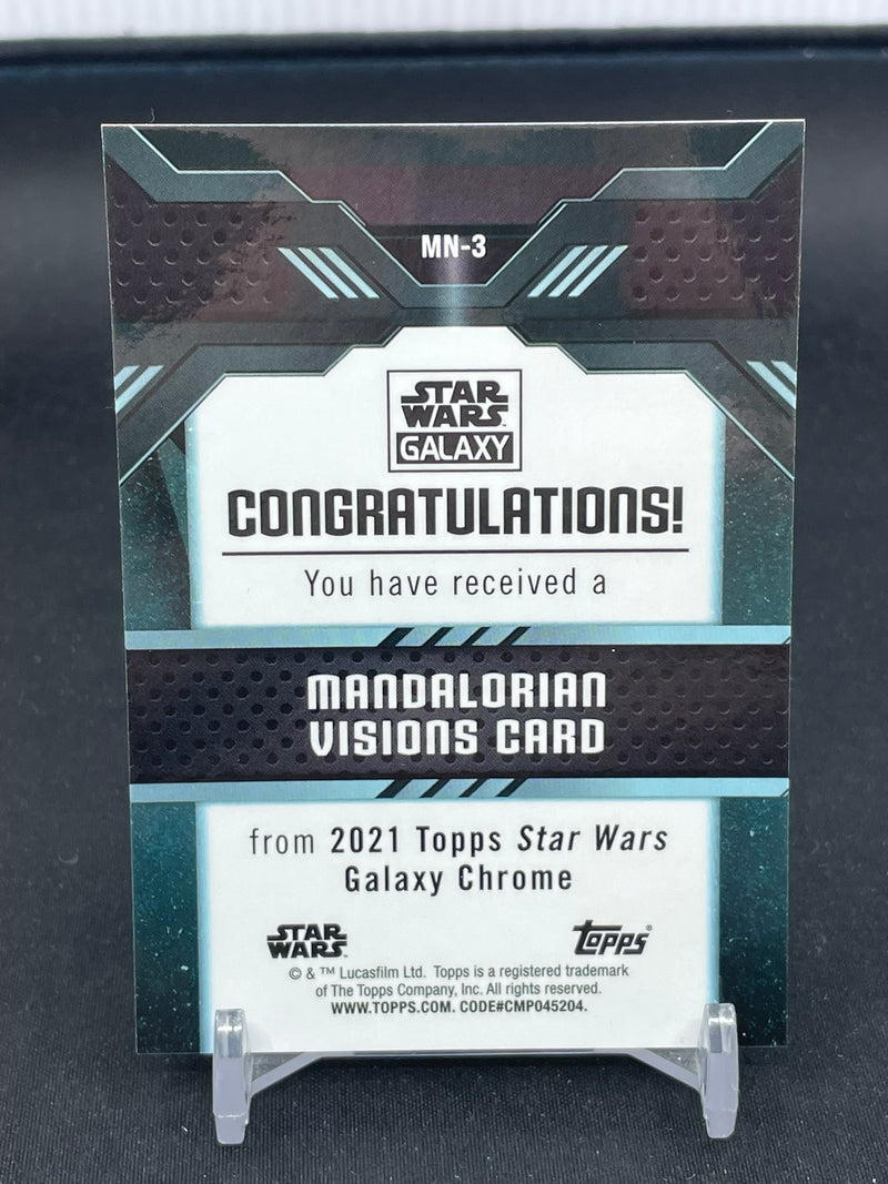 2021 TOPPS STAR WARS GALAXY - MANDALORIAN VISIONS - SELECT YOUR CARD