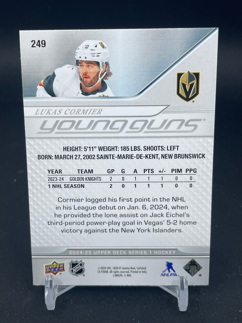 2024 UPPER DECK SERIES ONE - YOUNG GUNS - L. CORMIER -
