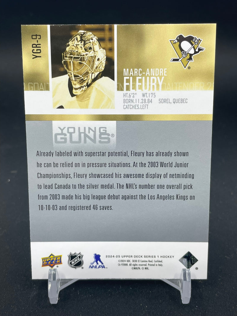 2024 UPPER DECK SERIES ONE - YOUNG GUNS RENEWED - M. FLEURY -