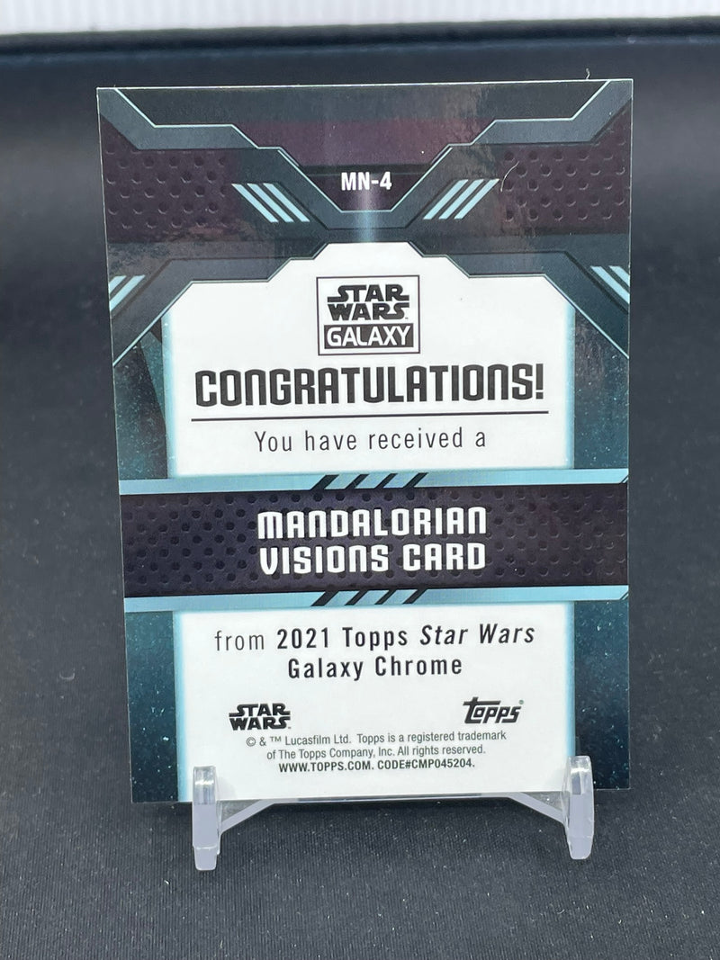 2021 TOPPS STAR WARS GALAXY - MANDALORIAN VISIONS - SELECT YOUR CARD