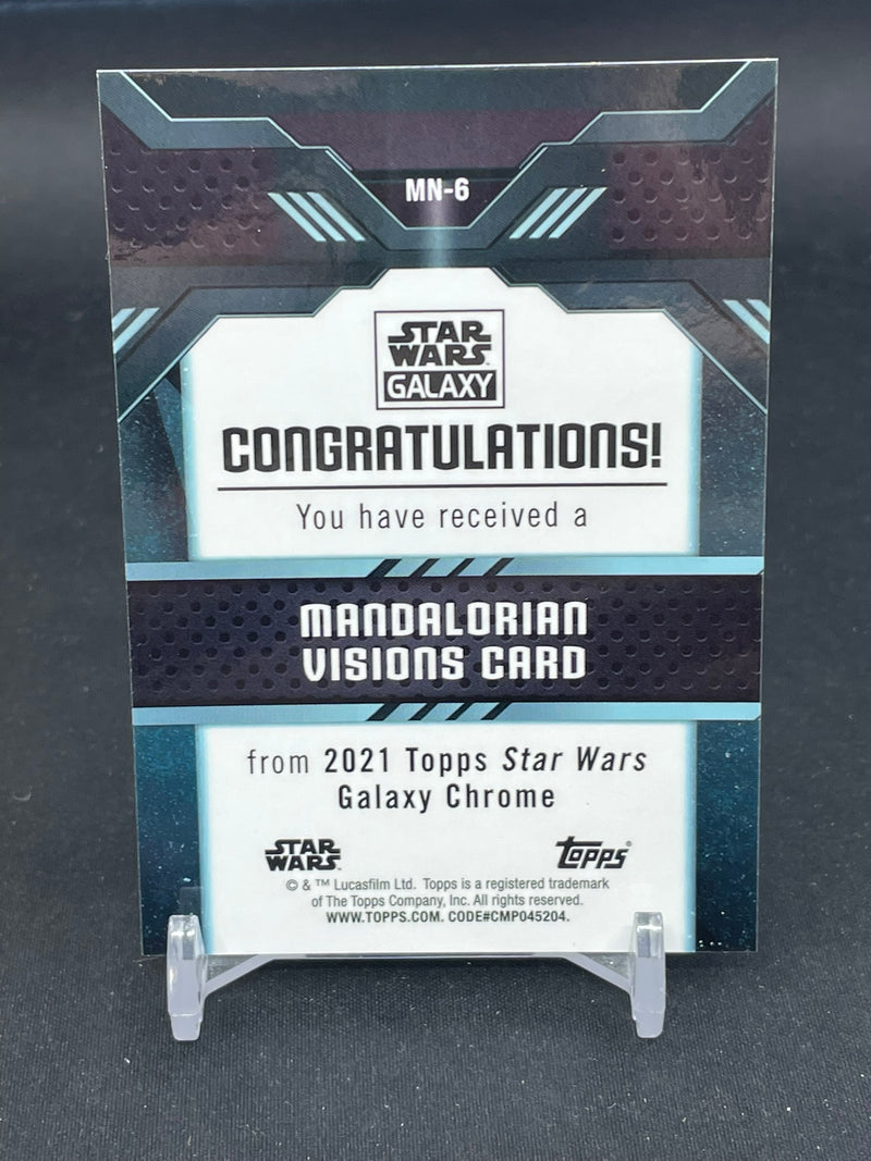 2021 TOPPS STAR WARS GALAXY - MANDALORIAN VISIONS - SELECT YOUR CARD