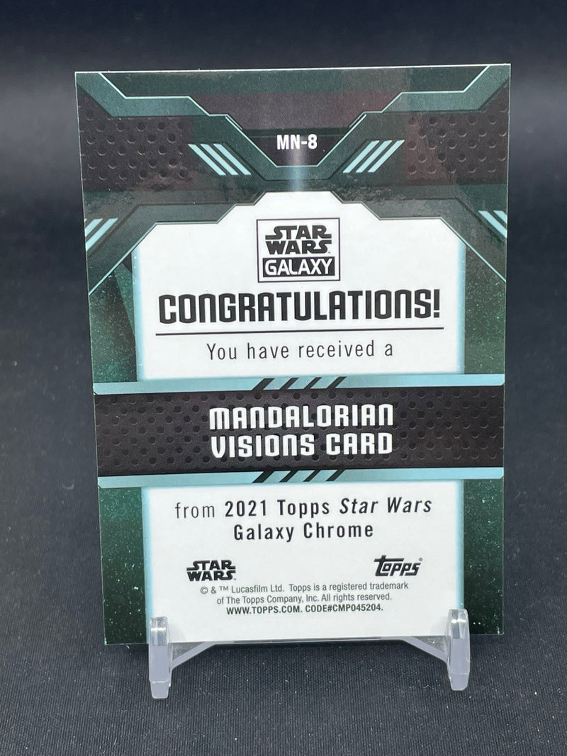 2021 TOPPS STAR WARS GALAXY - MANDALORIAN VISIONS - SELECT YOUR CARD