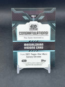 2021 TOPPS STAR WARS GALAXY - MANDALORIAN VISIONS - SELECT YOUR CARD