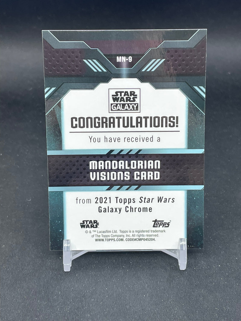 2021 TOPPS STAR WARS GALAXY - MANDALORIAN VISIONS - SELECT YOUR CARD
