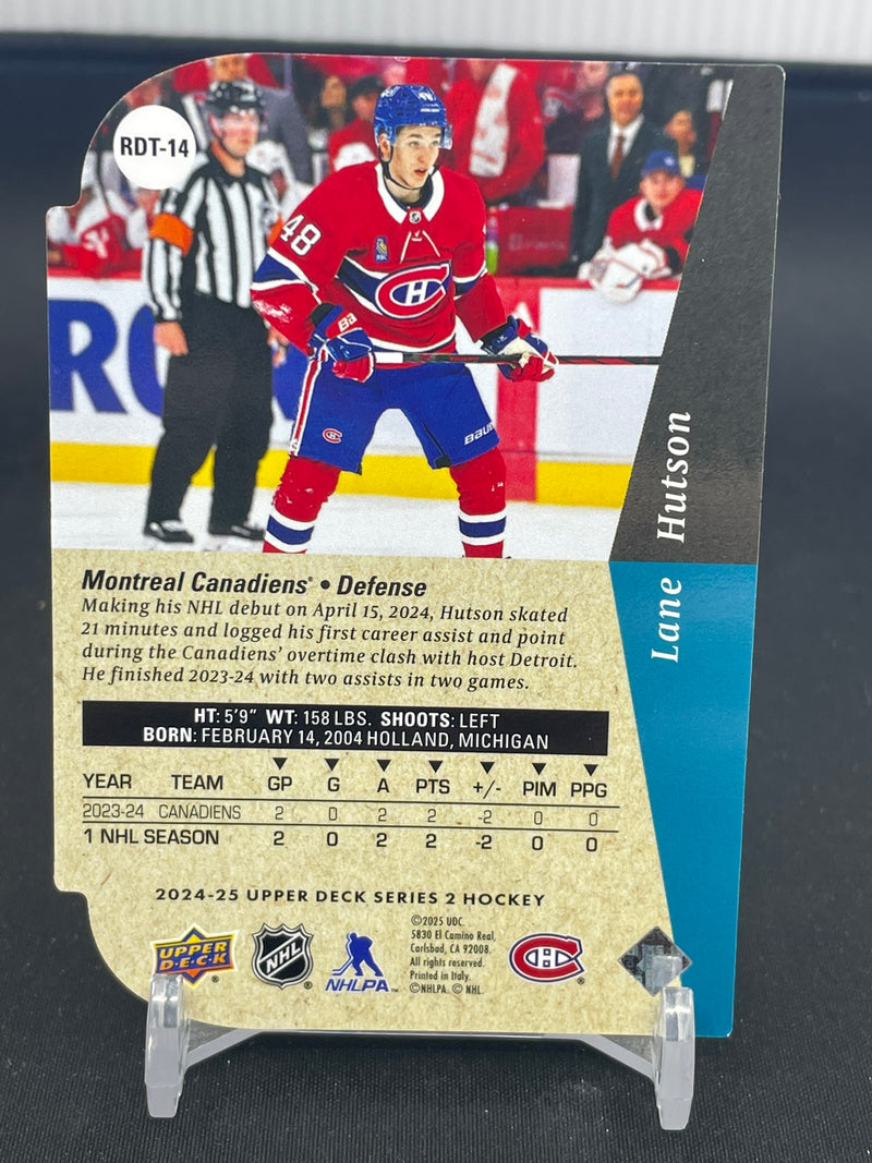 2024 UPPER DECK SERIES TWO - ROOKIE DIE-CUT - L. HUTSON -