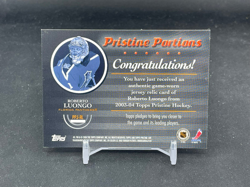 2004 TOPPS PRISTINE - PRISTINE PORTIONS - R. LUONGO -