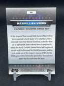 2024 TOPPS CHROME STAR WARS HYPERSPACE - PULSAR - MAXIMILLIAN VEERS - #86 - #'D/99
