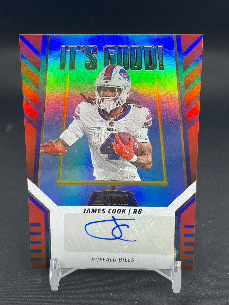 2024 PANINI SCORE - IT'S GOOD - J. COOK -