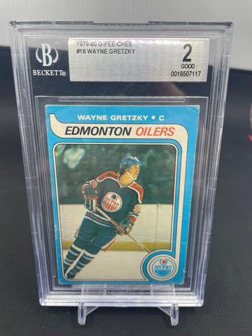 1979 O-PEE-CHEE - W. GRETZKY - #18 - BGS 2 - RC