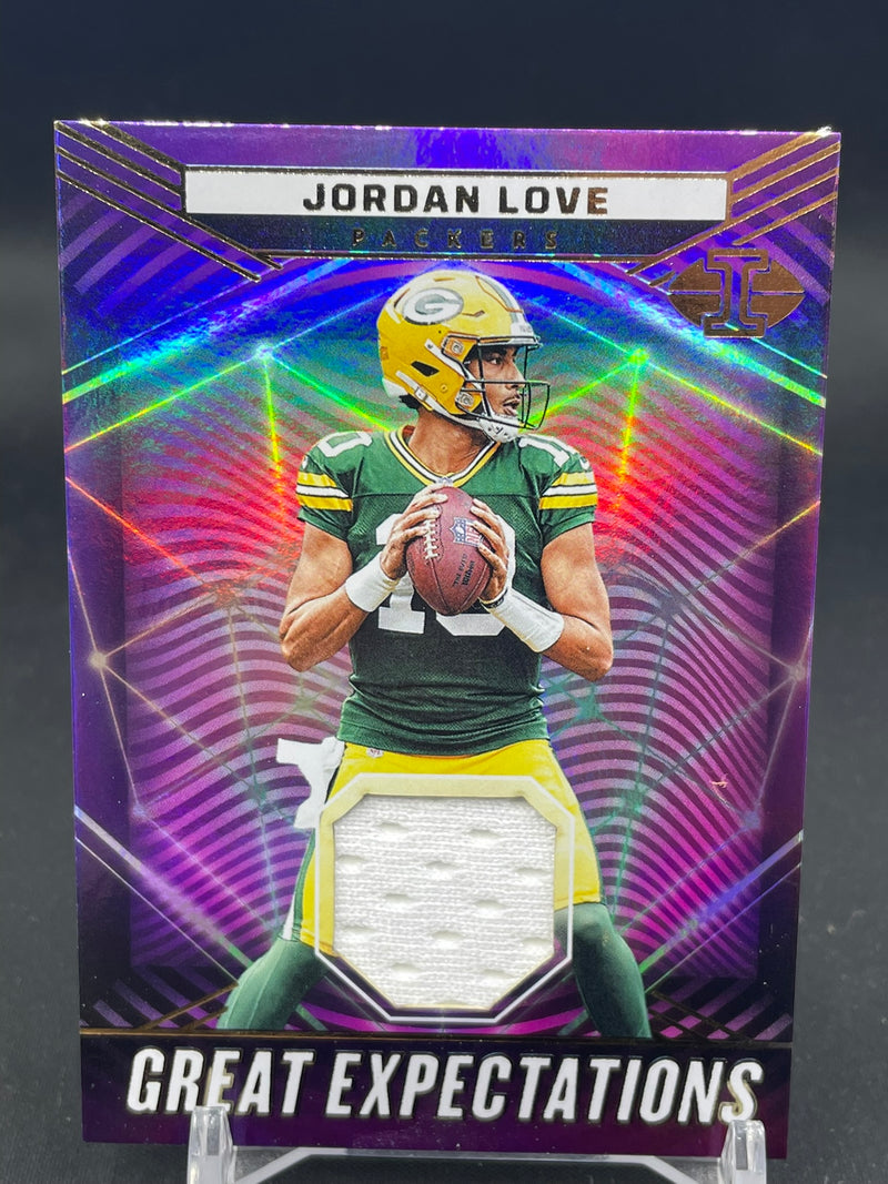 2023 PANINI ILLUSIONS - GREAT EXPECATIONS - J. LOVE - GE-JLO - RELIC