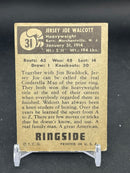 1951 TOPPS RINGSIDE - JERSEY JOE WALCOTT -