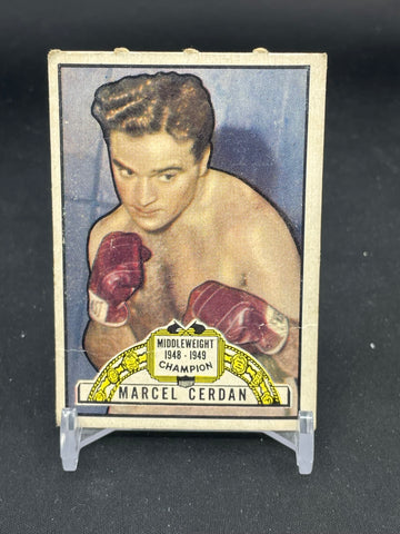 1951 TOPPS RINGSIDE - MARCEL CERDAN - #5