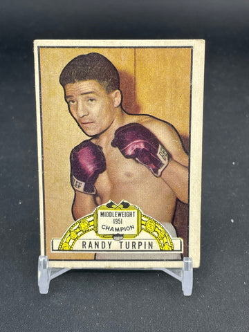 1951 TOPPS RINGSIDE - RANDY TURPIN - #10